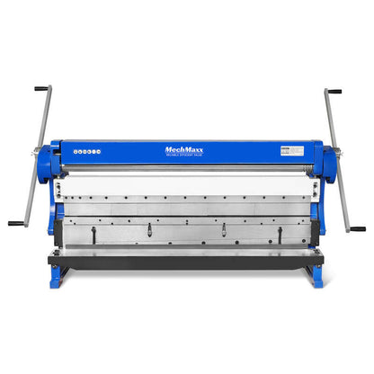 MechMaxx 500309 MMCB5216 52" 3-in-1 Sheet Metal Machine – 16 Gauge Slip Roll, Shear & Pan Brake