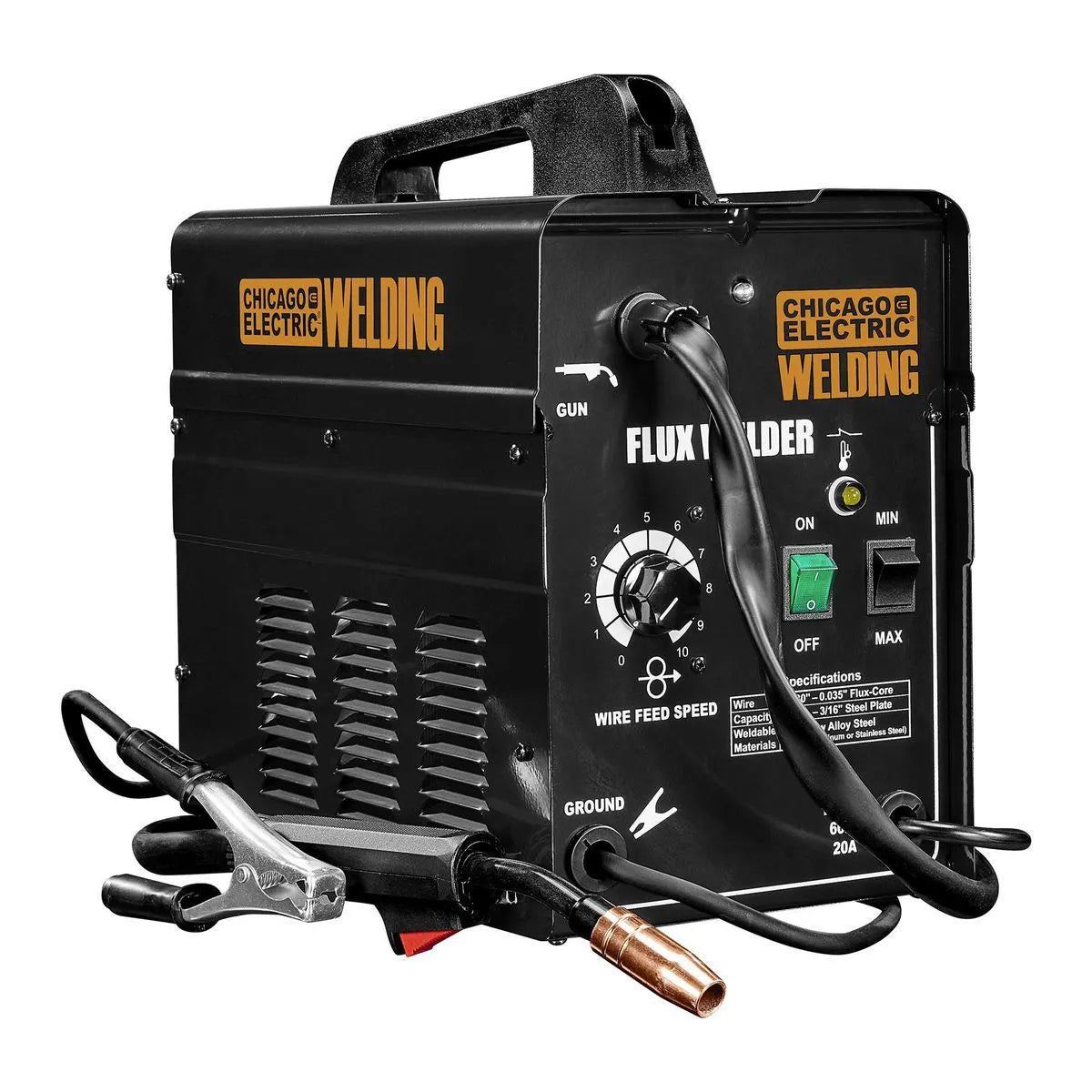 CHICAGO ELECTRIC Flux 125 Welder