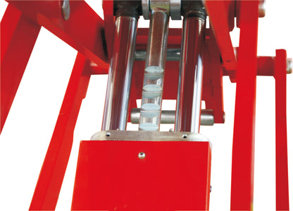 Fortisky FSL-FR90 Full-Rise Scissor Lift 9000lbs 72" Electric Lock Release 220v