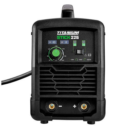 TITANIUM Stick 225 Inverter Welder with Electrode Holder