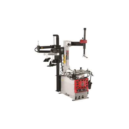 Atlas Platinum PTC300 Swing Arm Tire Changer with Left-Hand Assist Arm & Bead Blaster | 110V Professional Rim Clamp Wheel Changer