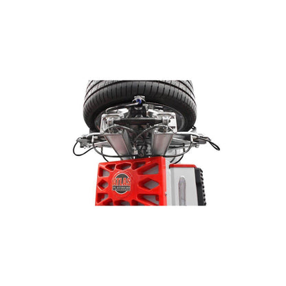 Atlas Platinum PTC300 Swing Arm Tire Changer with Left-Hand Assist Arm & Bead Blaster | 110V Professional Rim Clamp Wheel Changer