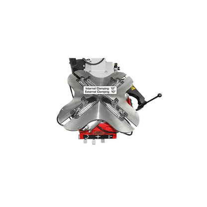 Atlas Platinum PTC300 Swing Arm Tire Changer with Left-Hand Assist Arm & Bead Blaster | 110V Professional Rim Clamp Wheel Changer