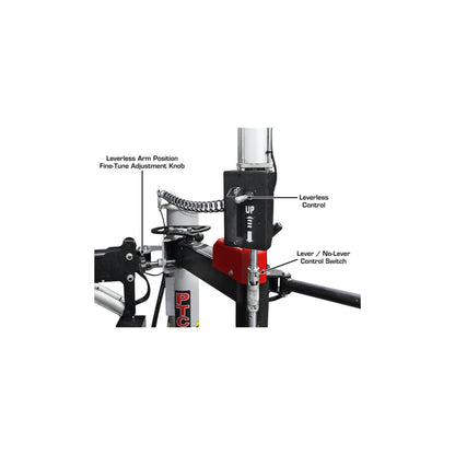 Atlas Platinum PTC500 Center Post Leverless Tire Changer with Dual Assist Arms & Wheel Lift | 110V Professional Tire Changer