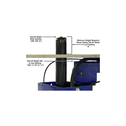 Atlas Platinum PVL10 10,000 lb ALI Certified Commercial Two-Post Car Lift