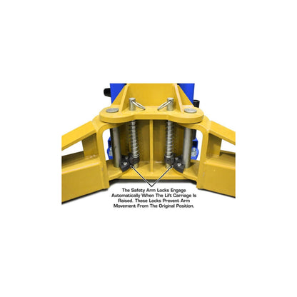 Atlas Platinum PVL12 12,000 lb ALI Certified Commercial Two-Post Car Lift