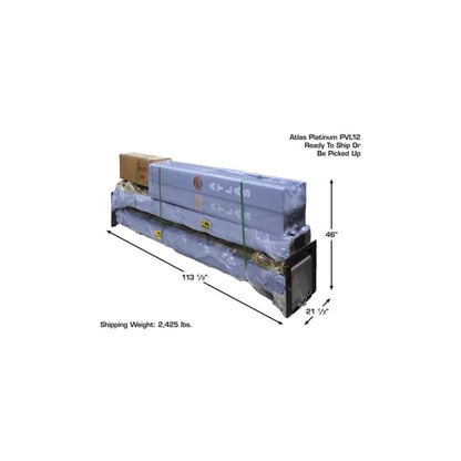 Atlas Platinum PVL12 12,000 lb ALI Certified Commercial Two-Post Car Lift