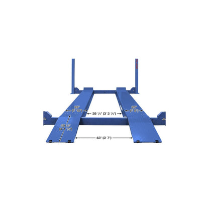 Atlas Platinum PVL14 14,000 lb ALI Certified Commercial Four-Post Vehicle Lift