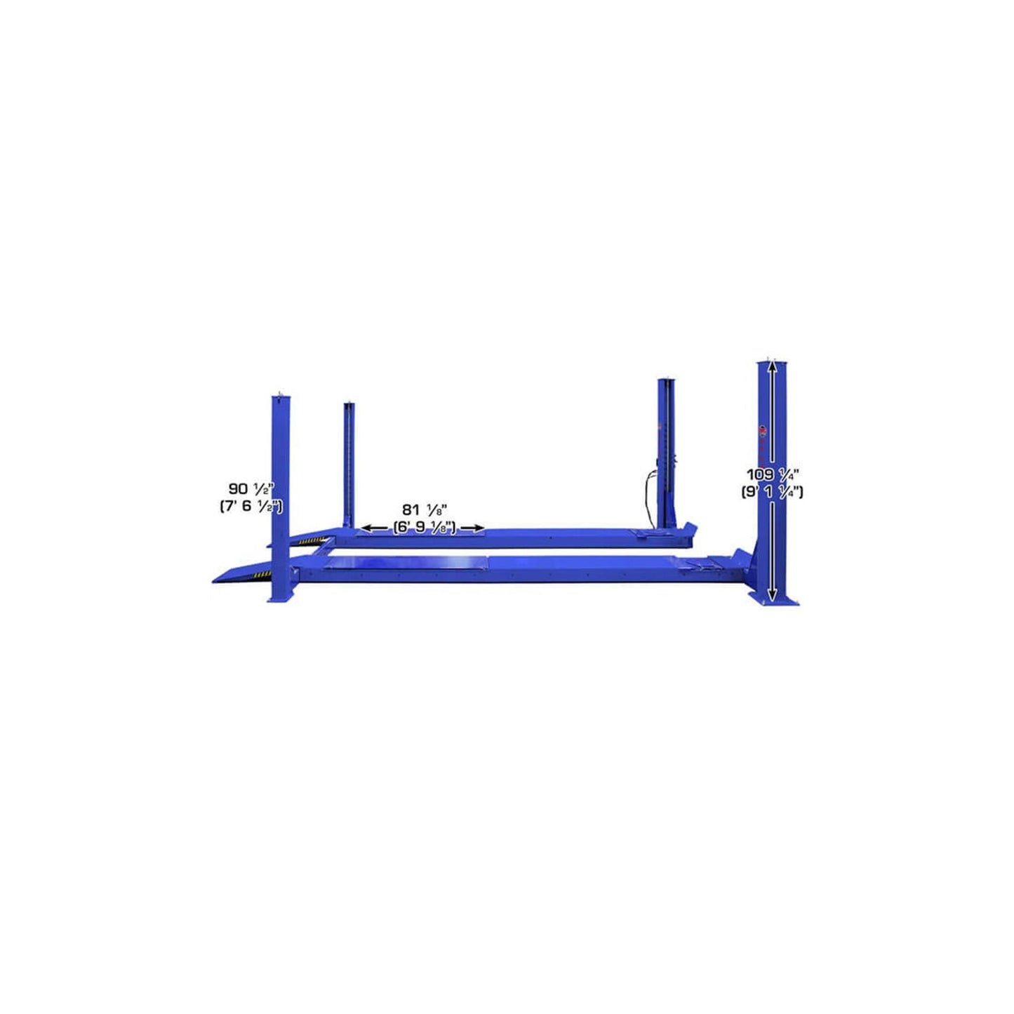 Atlas Platinum PVL14OF-EXT 14,000 lb ALI Certified Open-Front Commercial Four-Post Alignment Lift