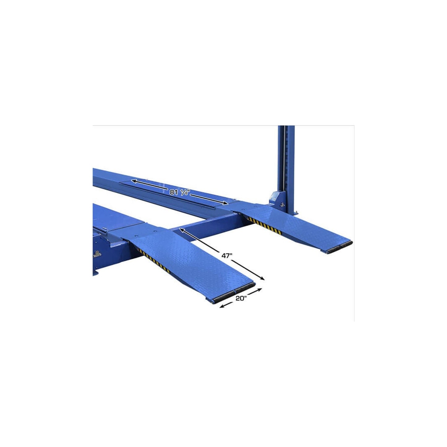 Atlas Platinum PVL14OF-EXT 14,000 lb ALI Certified Open-Front Commercial Four-Post Alignment Lift