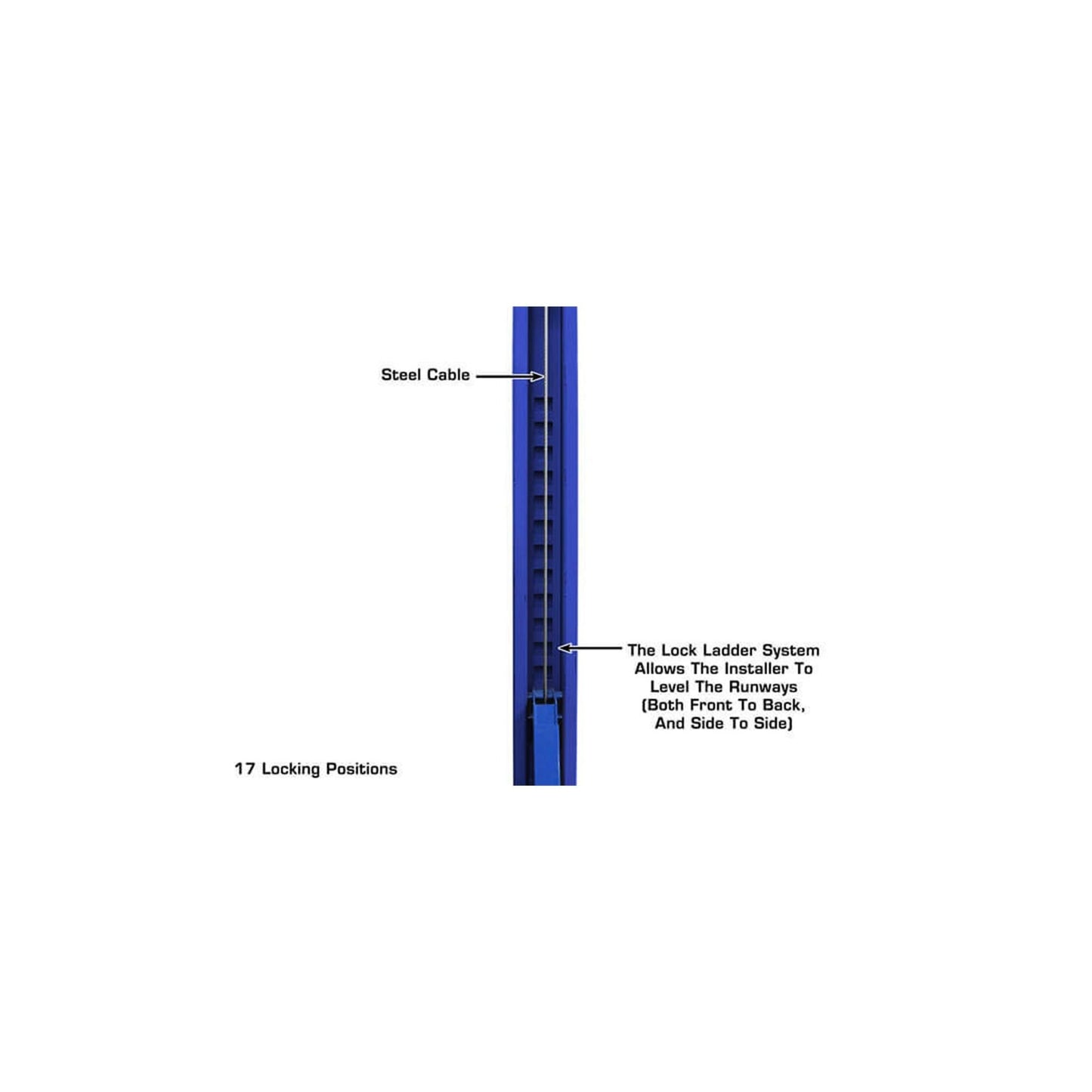 Atlas Platinum PVL14OF-EXT 14,000 lb ALI Certified Open-Front Commercial Four-Post Alignment Lift