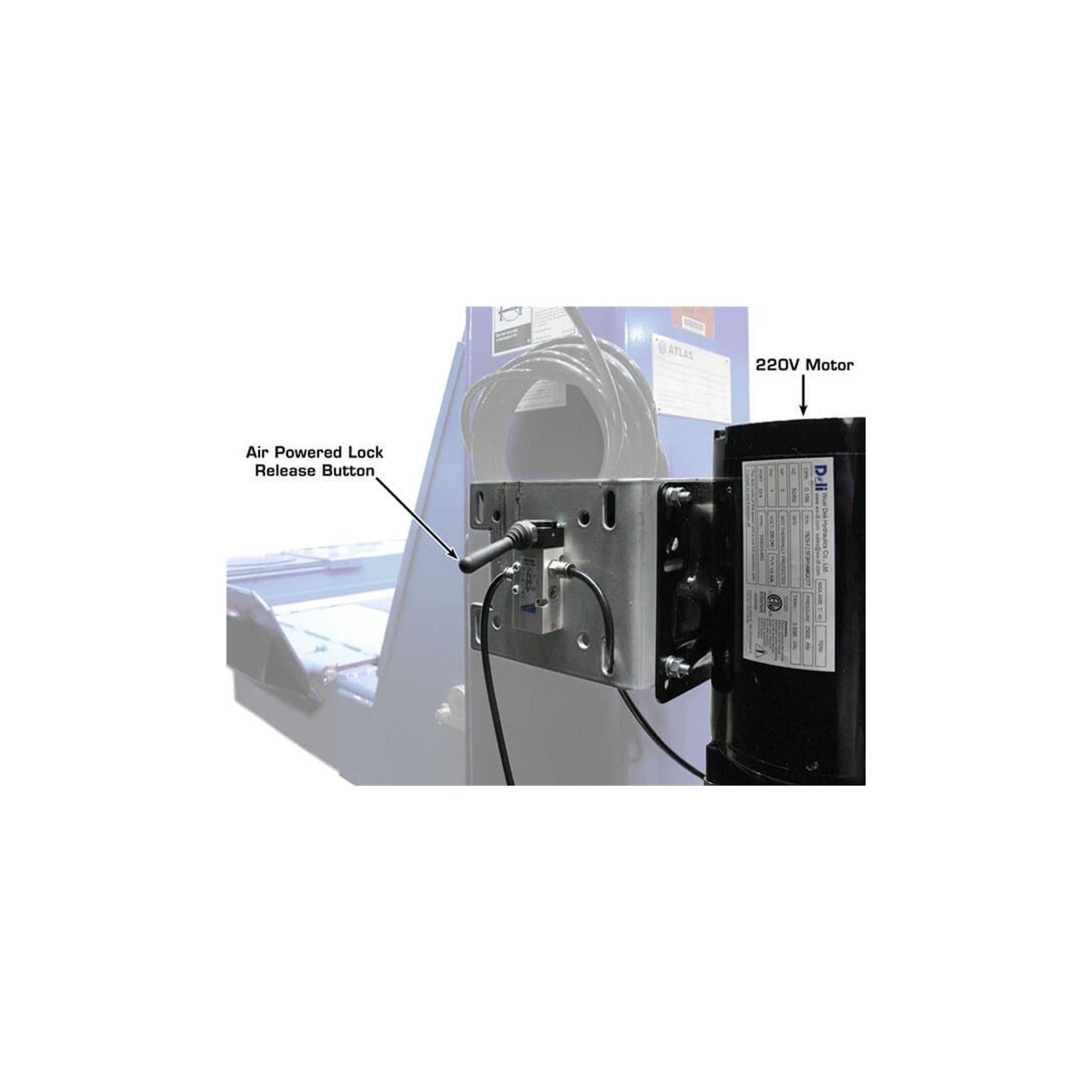 Atlas Platinum PVL14OF-EXT 14,000 lb ALI Certified Open-Front Commercial Four-Post Alignment Lift