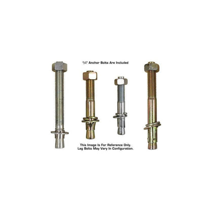 Atlas Platinum PVL14OF-EXT 14,000 lb ALI Certified Open-Front Commercial Four-Post Alignment Lift