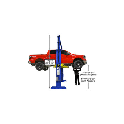 Atlas Platinum PVL15 15,000 lb ALI Certified Commercial Two-Post Car Lift
