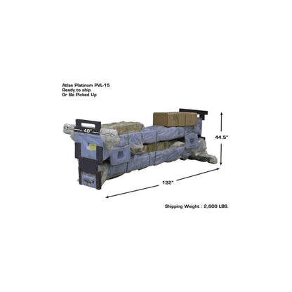 Atlas Platinum PVL15 15,000 lb ALI Certified Commercial Two-Post Car Lift