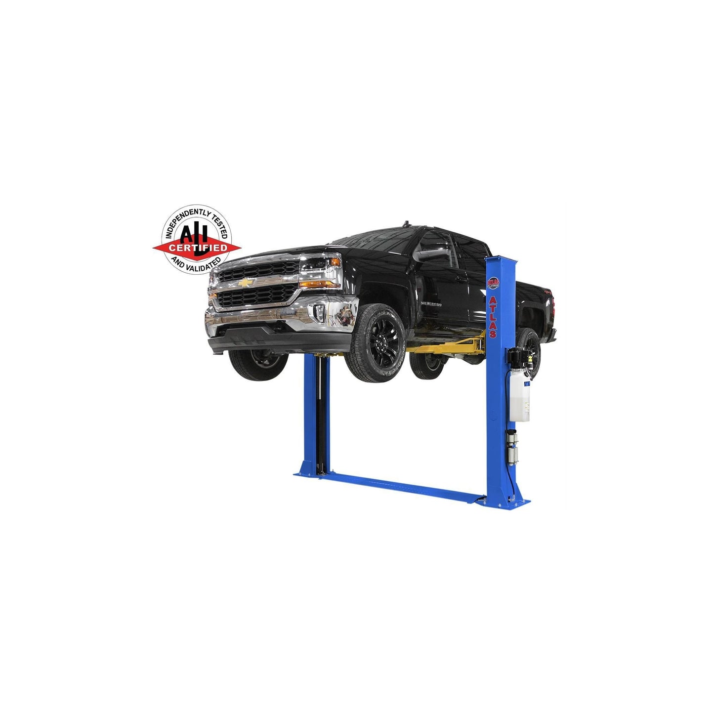 Atlas Platinum PVL9BP 9,000 lb ALI Certified Baseplate Two-Post Car Lift