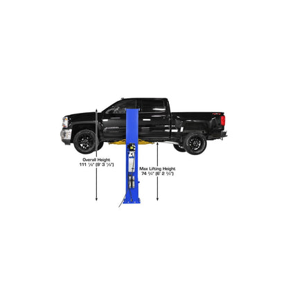 Atlas Platinum PVL9BP 9,000 lb ALI Certified Baseplate Two-Post Car Lift