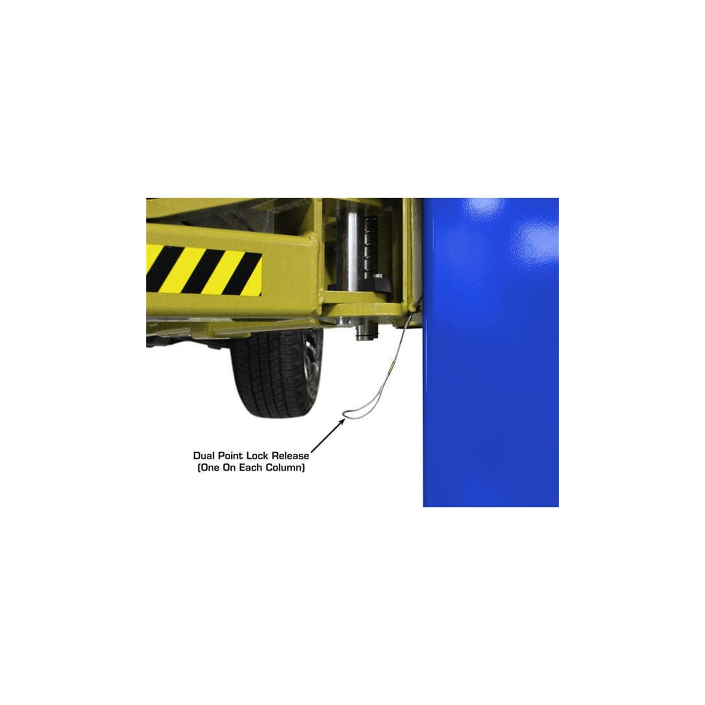 Atlas Platinum PVL9BP 9,000 lb ALI Certified Baseplate Two-Post Car Lift
