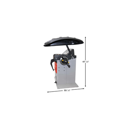 Atlas Platinum PWB50 Computerized Wheel Balancer | Italian Engineered | Automatic 2D Data Entry | 10"–30" Rim Capacity | 110V
