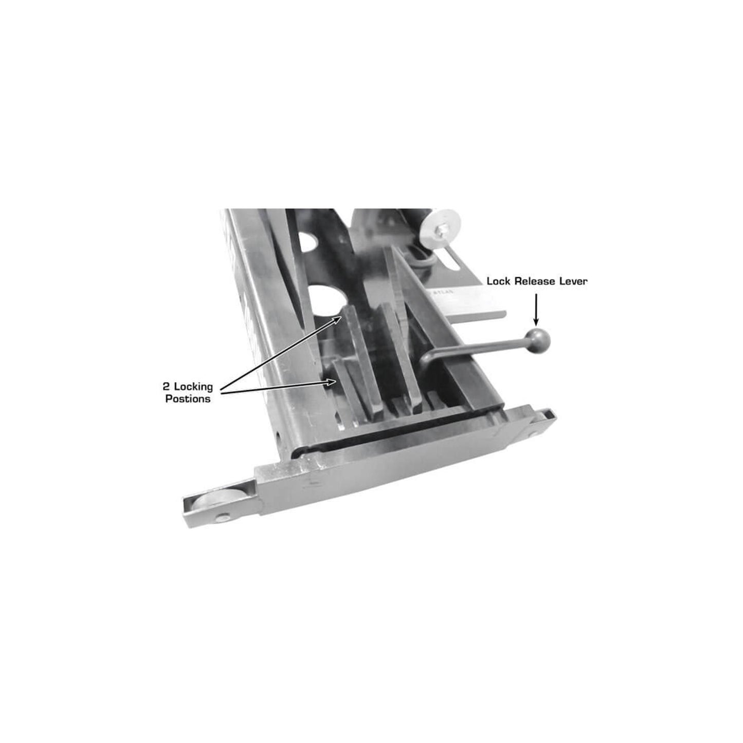 Atlas Platinum AP-RJ7000 7,000 lb Air/Hydraulic Rolling Bridge Jack
