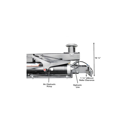 Atlas Platinum AP-RJ7000 7,000 lb Air/Hydraulic Rolling Bridge Jack