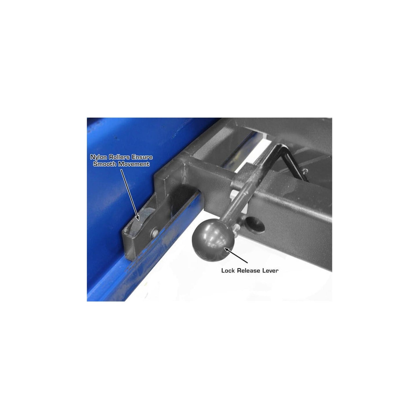 Atlas Platinum AP-RJ7000 7,000 lb Air/Hydraulic Rolling Bridge Jack