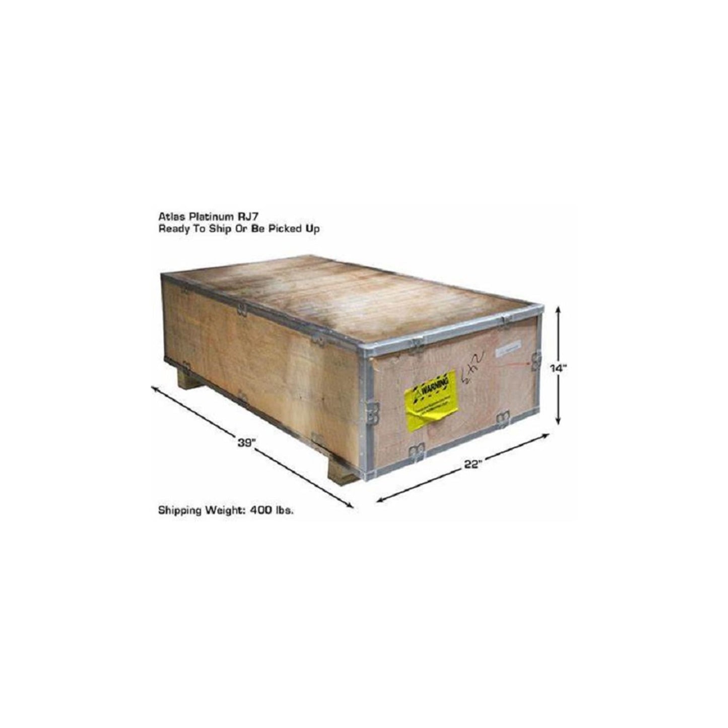 Atlas Platinum AP-RJ7000 7,000 lb Air/Hydraulic Rolling Bridge Jack