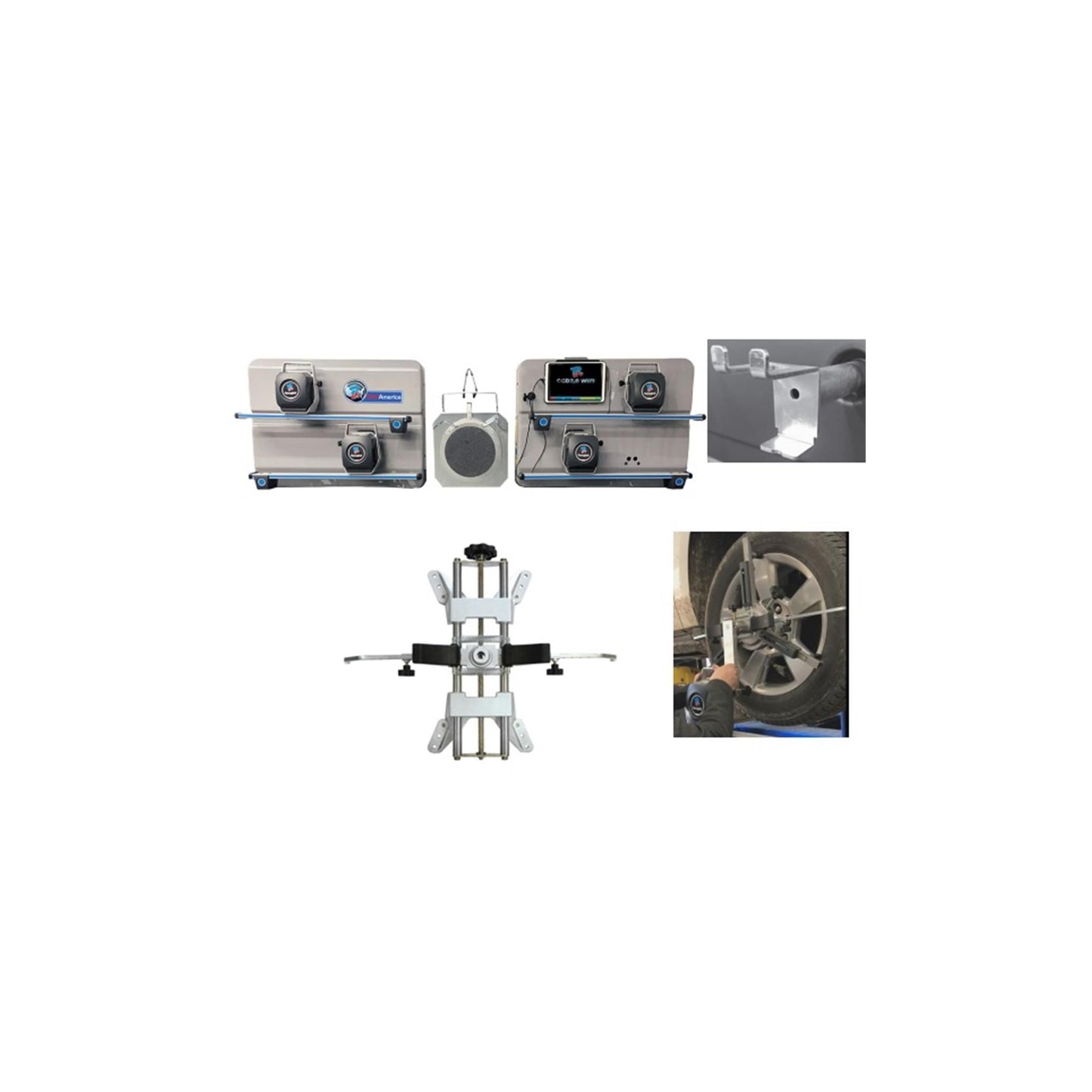 Ravaglioli TD2.0 WiFi 3D Wheel Alignment System with Deluxe Package