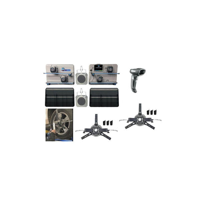 Ravaglioli TD2.0 WiFi 3D Wheel Alignment System with Premium Package & Fast Clamps