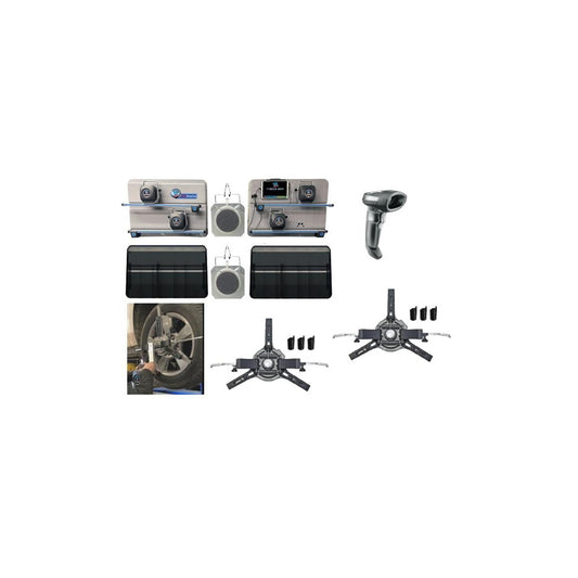 Ravaglioli TD2.0 WiFi 3D Wheel Alignment System with Premium Package & Fast Clamps