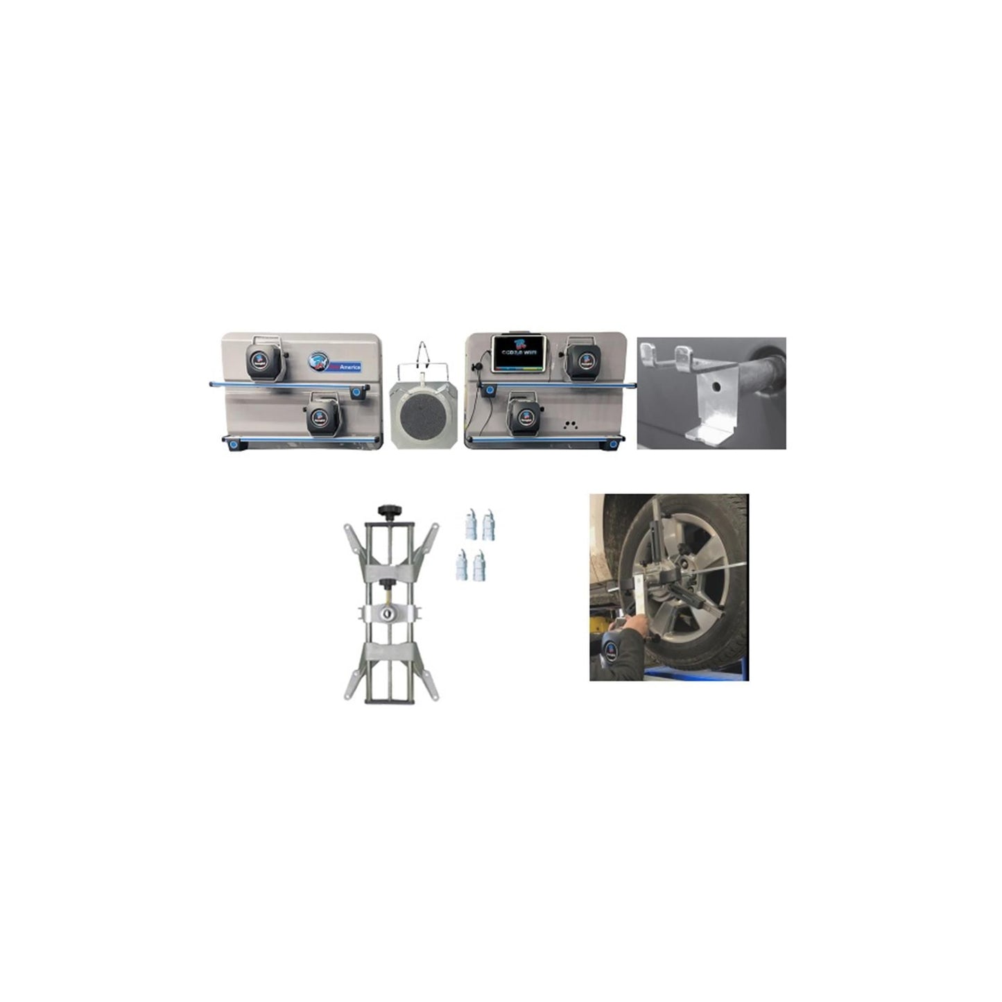 Ravaglioli TD2.0 WiFi 3D Wheel Alignment System with Tablet & Select Package