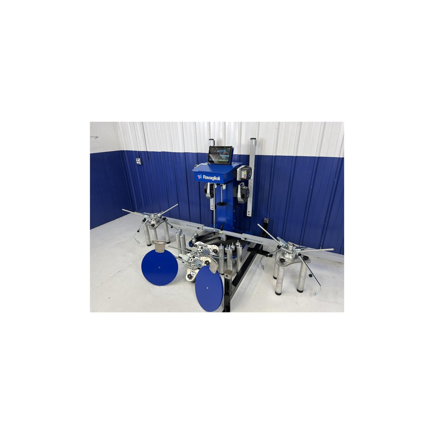 Ravaglioli Spirit Heavy-Duty Truck & Trailer Wheel Alignment System with Bluetooth 8CCD Sensors