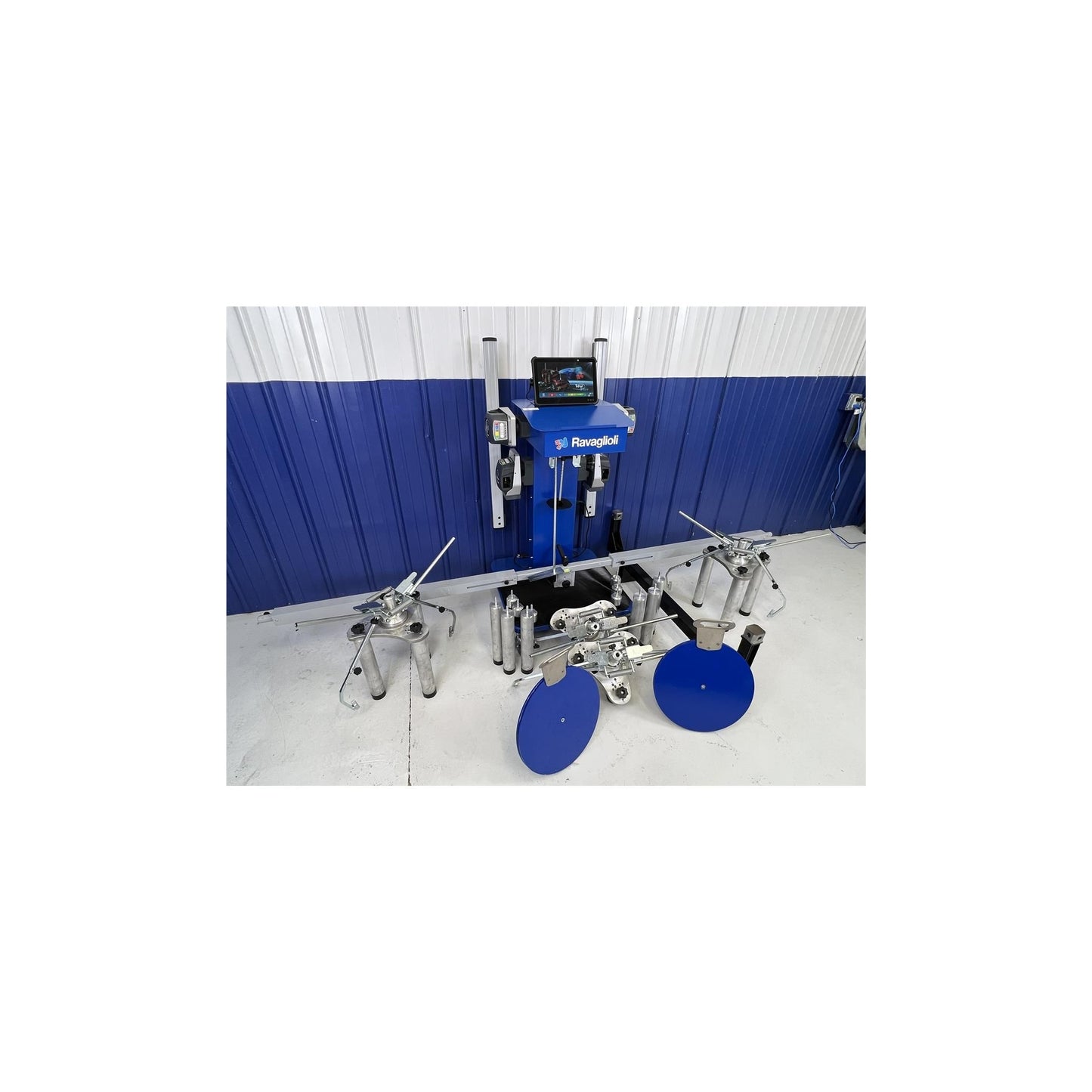 Ravaglioli Spirit Heavy-Duty Truck & Trailer Wheel Alignment System with Bluetooth 8CCD Sensors