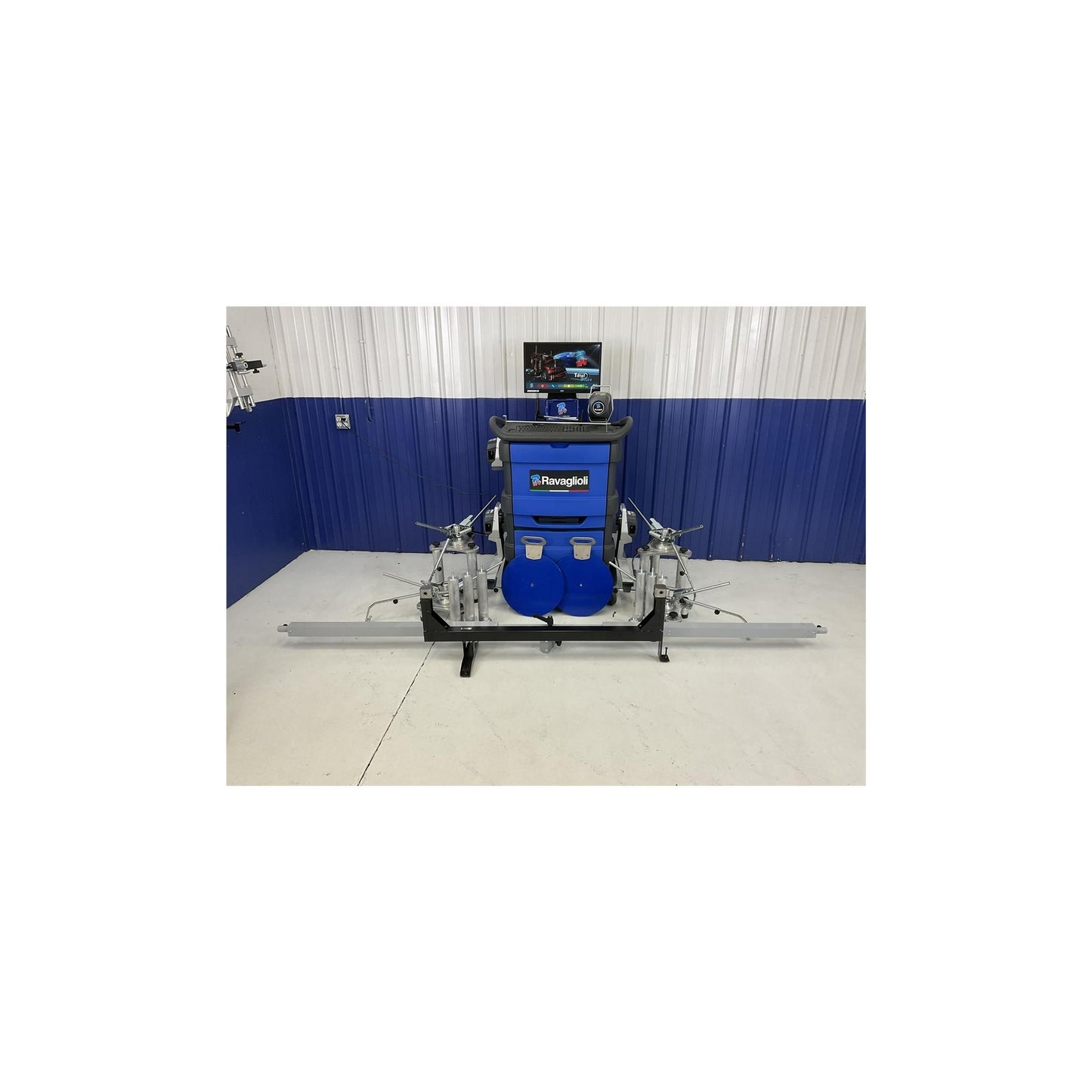Ravaglioli Express TD8060NA  Heavy-Duty Truck & Trailer Wheel Alignment System with Bluetooth 8CCD Sensors