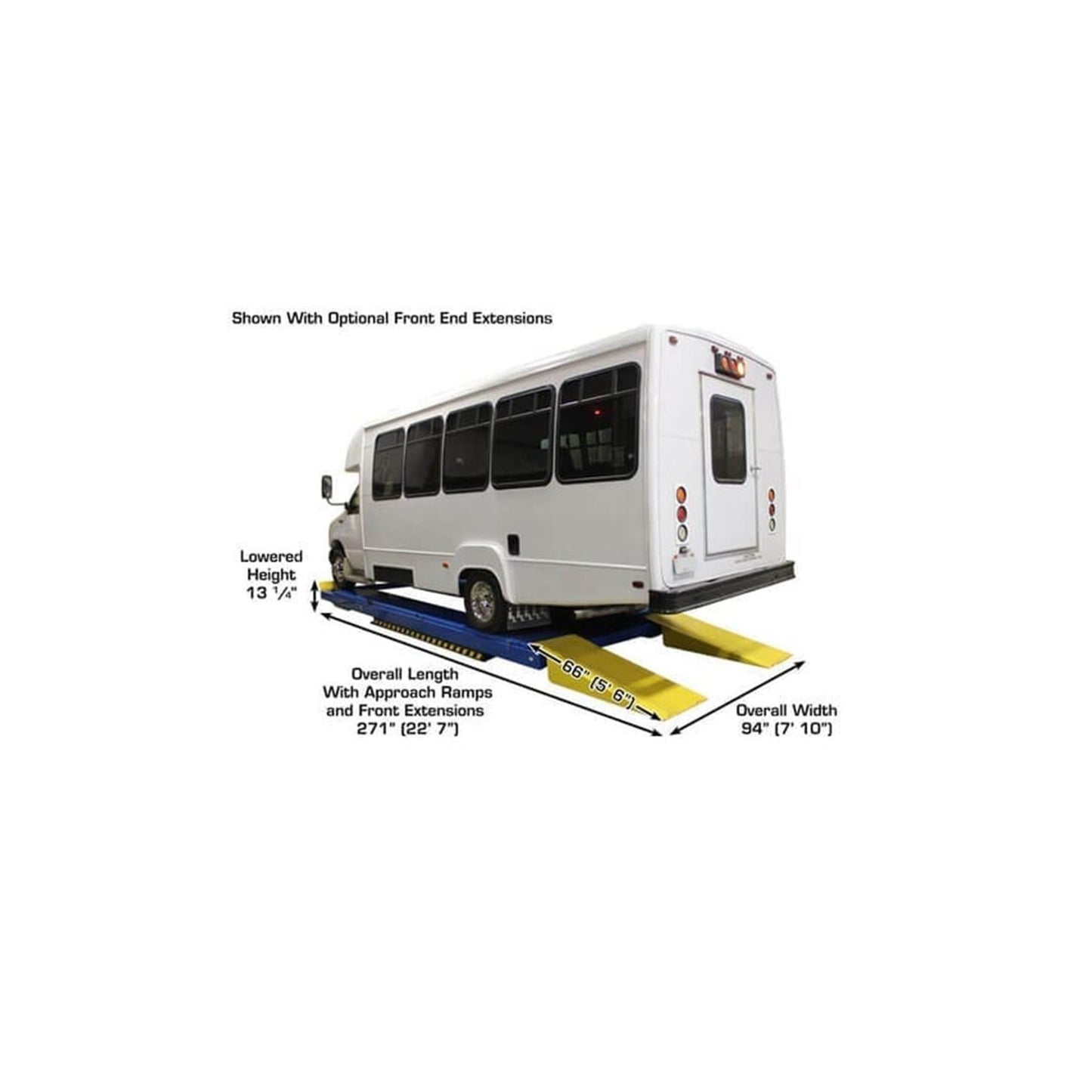 Atlas PX16A 16,000 lb Heavy-Duty Commercial Scissor Alignment Lift