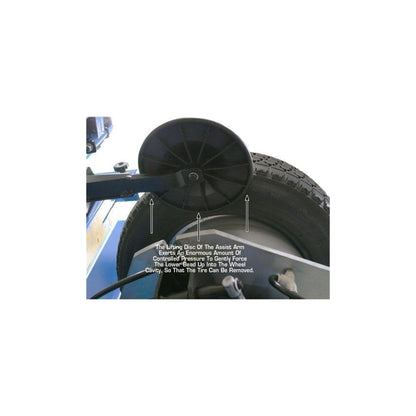 Atlas Left-Hand Assist Arm for 200 & 700 Series Tire Changers | Run-Flat & Low-Profile Tire Attachment