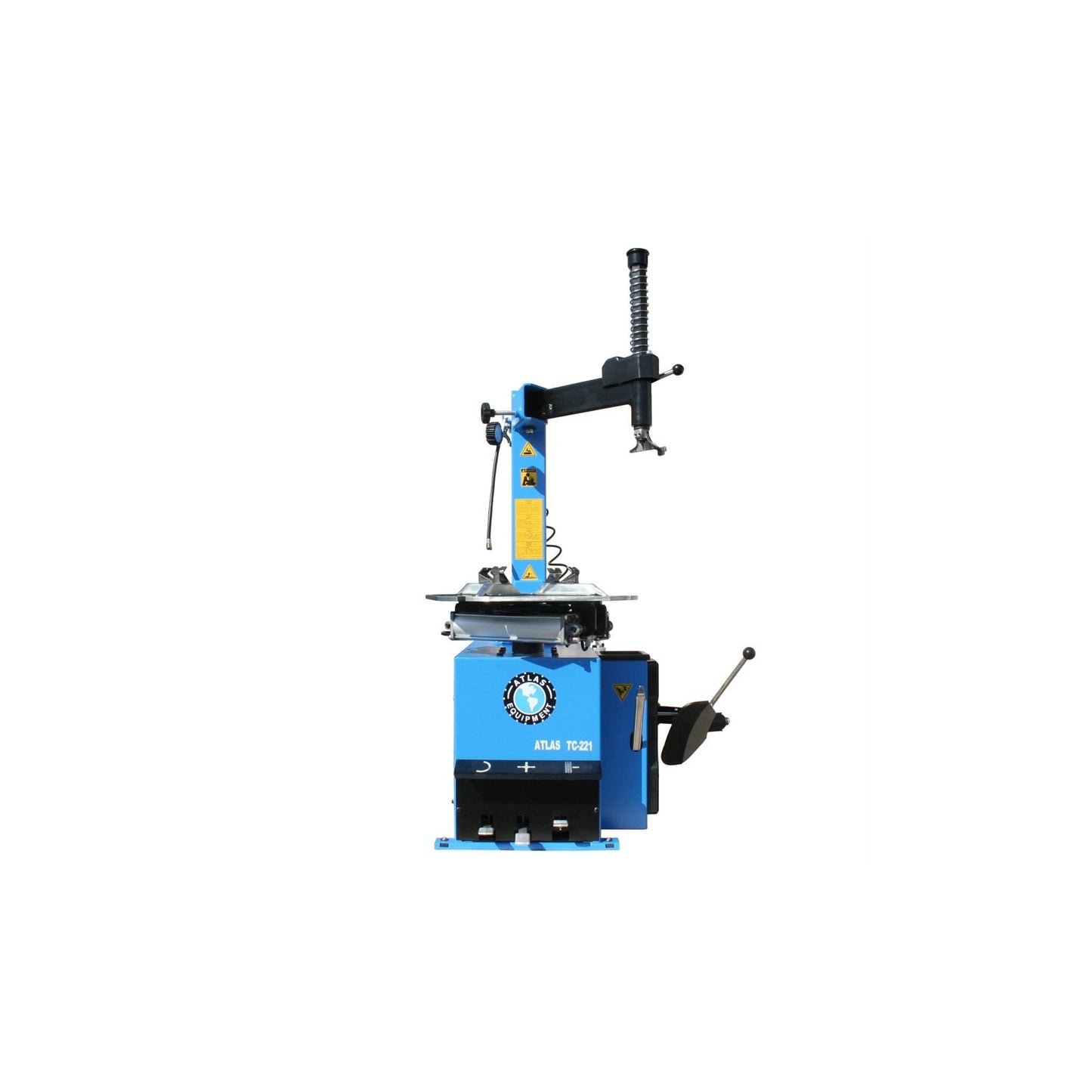 Atlas TC221 Swing Arm Tire Changer | 110V Rim Clamp Wheel Changer for Steel & Alloy Wheels