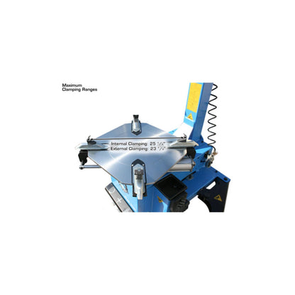 Atlas TC221 Swing Arm Tire Changer | 110V Rim Clamp Wheel Changer for Steel & Alloy Wheels