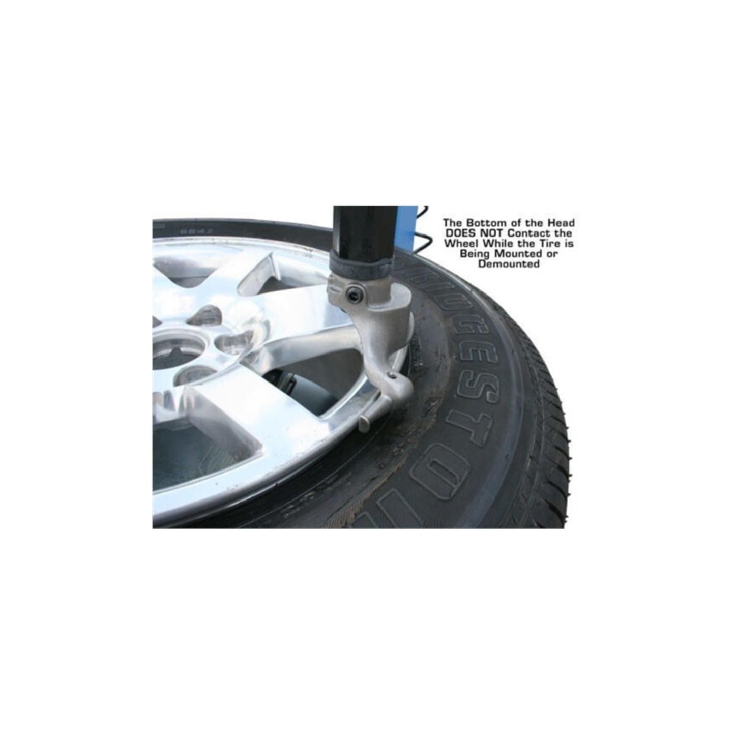 Atlas TC221 Swing Arm Tire Changer | 110V Rim Clamp Wheel Changer for Steel & Alloy Wheels