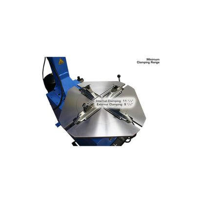 Atlas TC229 Swing Arm Tire Changer with Bead Blaster | 110V Rim Clamp Wheel Changer for Steel & Alloy Wheels