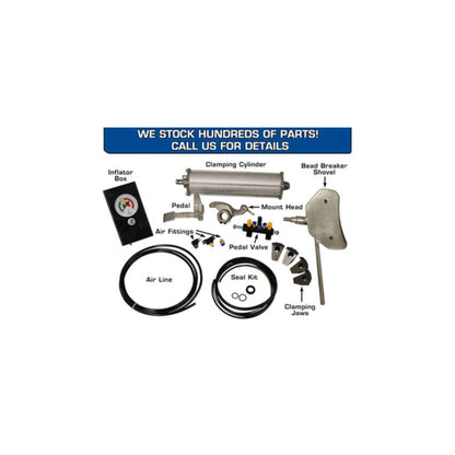 Atlas TC229 Swing Arm Tire Changer with Bead Blaster | 110V Rim Clamp Wheel Changer for Steel & Alloy Wheels
