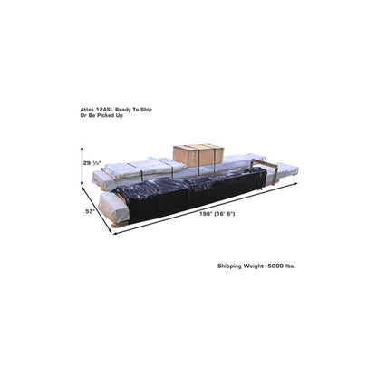 Atlas 12ASL-N 12,000 lb Commercial Scissor Alignment Lift