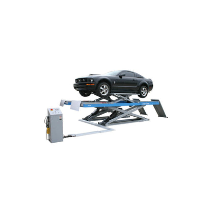 Atlas 12AWFSL-N 12,000 lb Commercial Scissor Alignment Lift with Wheels-Free Lift System