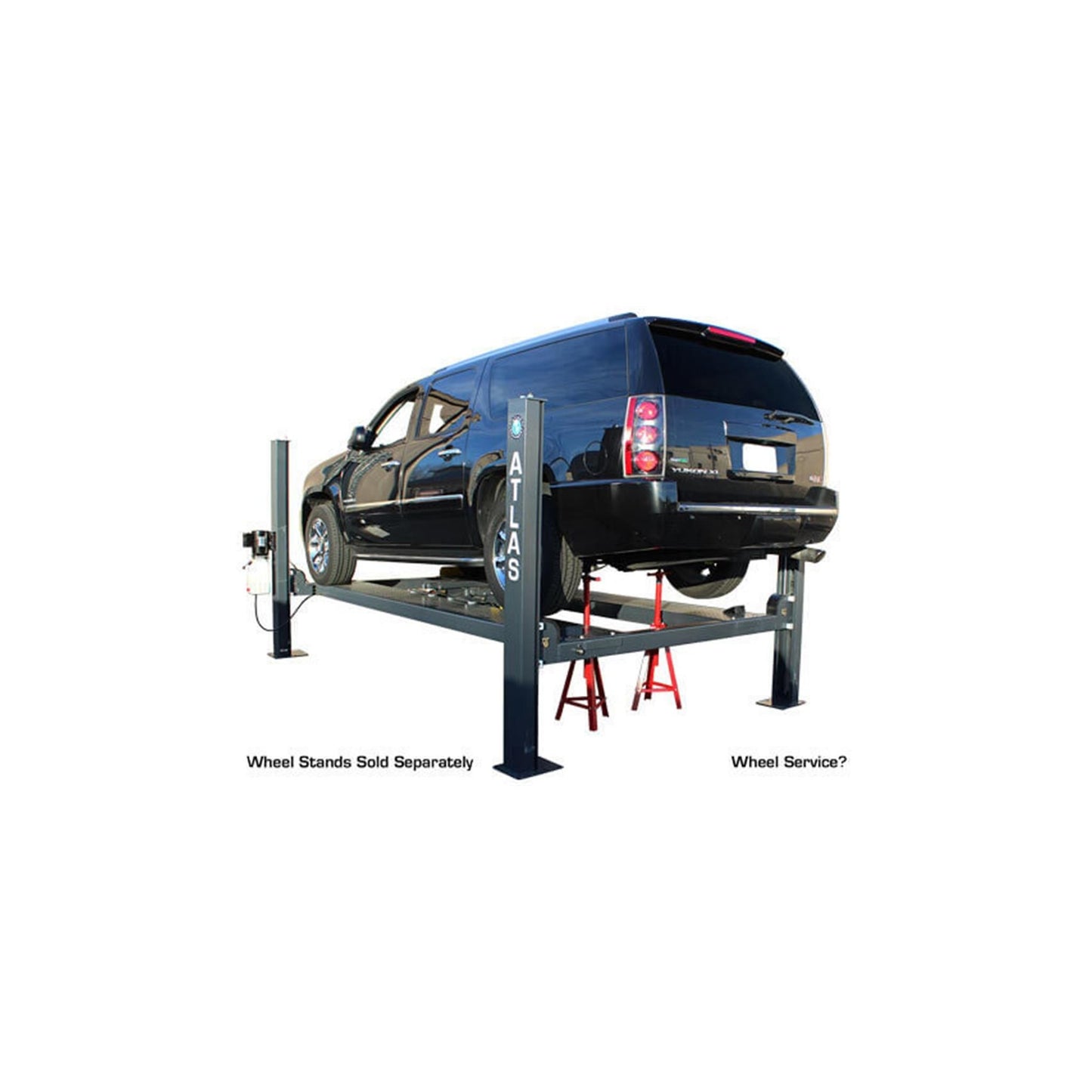Atlas 408SL 8,000 lb Deluxe Portable Four-Post Car Lift