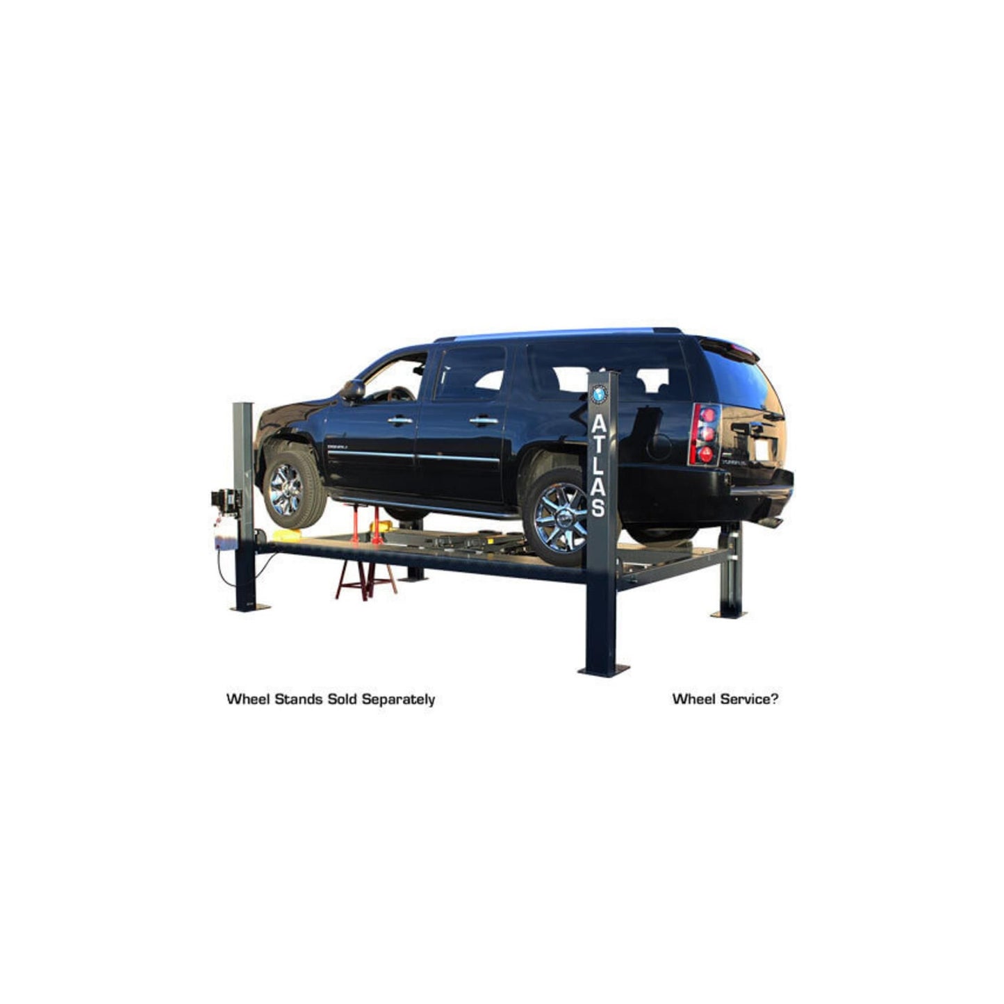 Atlas 408SL 8,000 lb Deluxe Portable Four-Post Car Lift