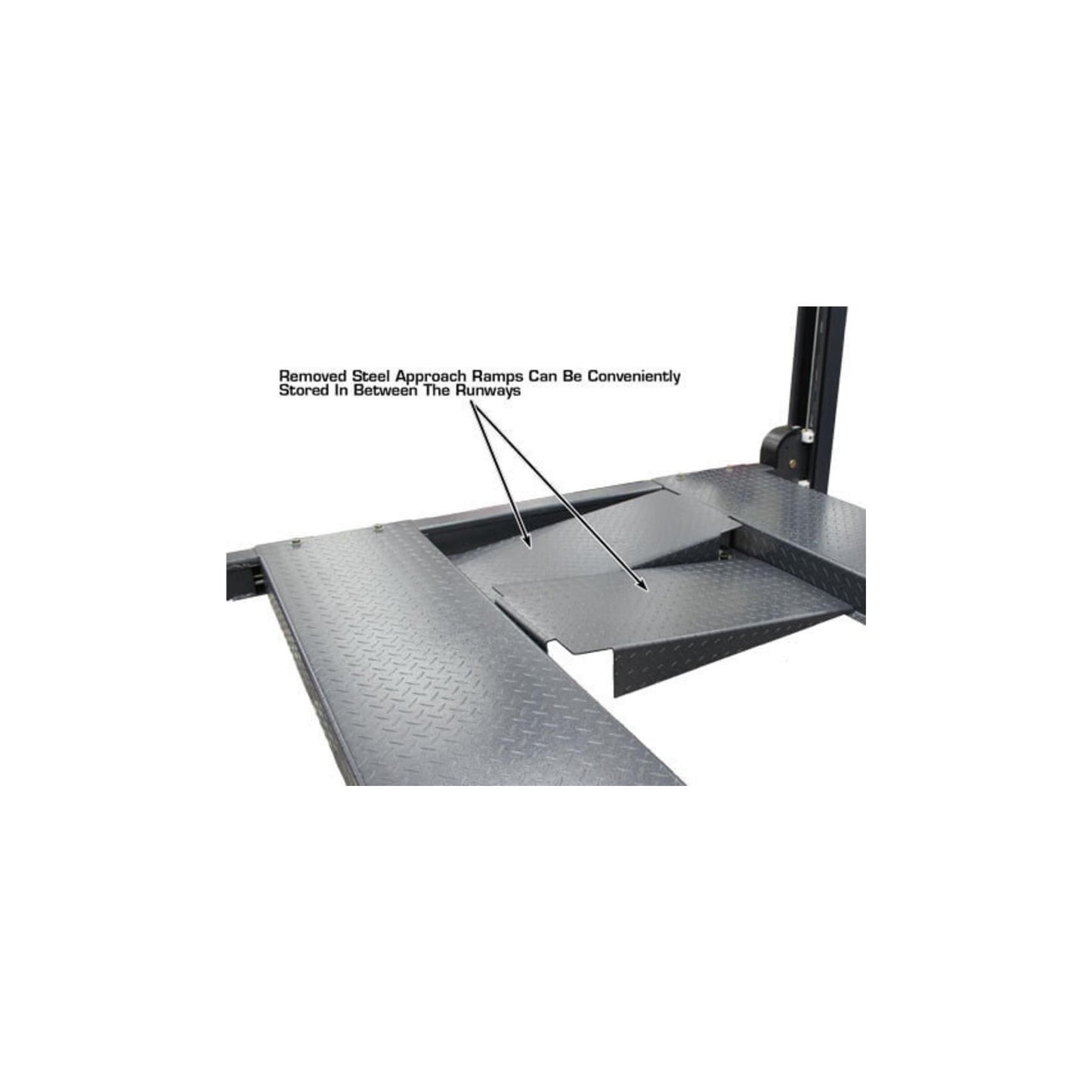 Atlas 408SL 8,000 lb Deluxe Portable Four-Post Car Lift
