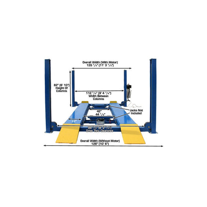 Atlas ATTD-412 12,000 lb Commercial Four-Post Vehicle Lift
