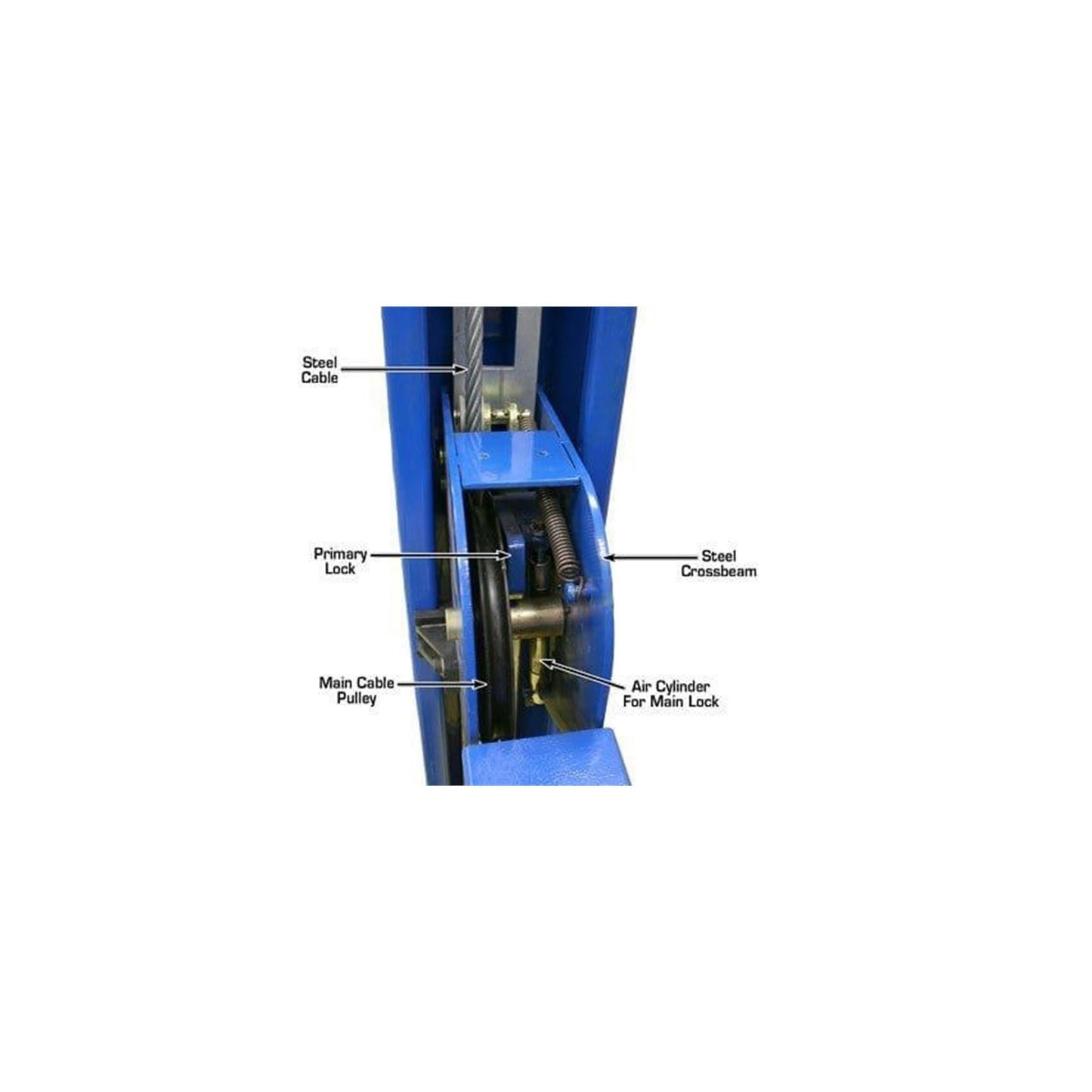 Atlas ATTD-412 12,000 lb Commercial Four-Post Vehicle Lift