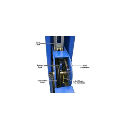 Atlas ATTD-412 12,000 lb Commercial Four-Post Vehicle Lift