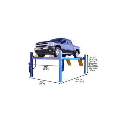 Atlas ATTD-414 14,000 lb Commercial Four-Post Vehicle Lift